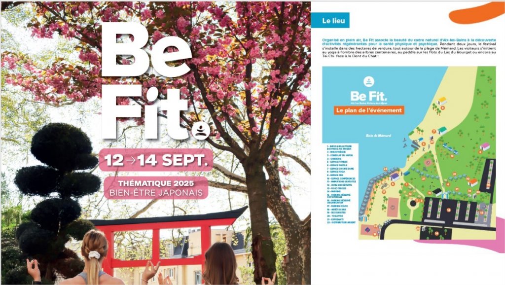 Savoie - Be Fit le salon du bien-être - Aix-les-Bains