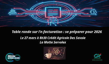 Table ronde sur l'e-facturation : se préparer à 2026